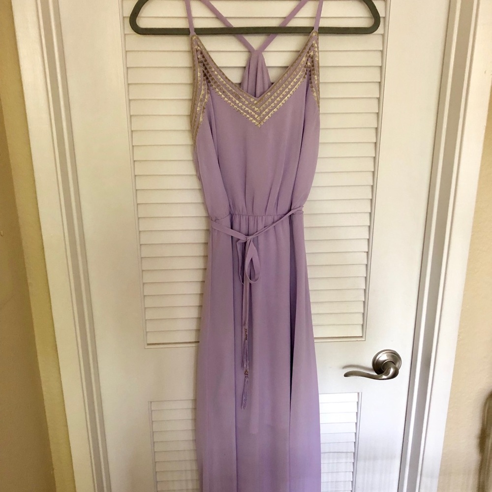Vici Purple & Gold Maxi